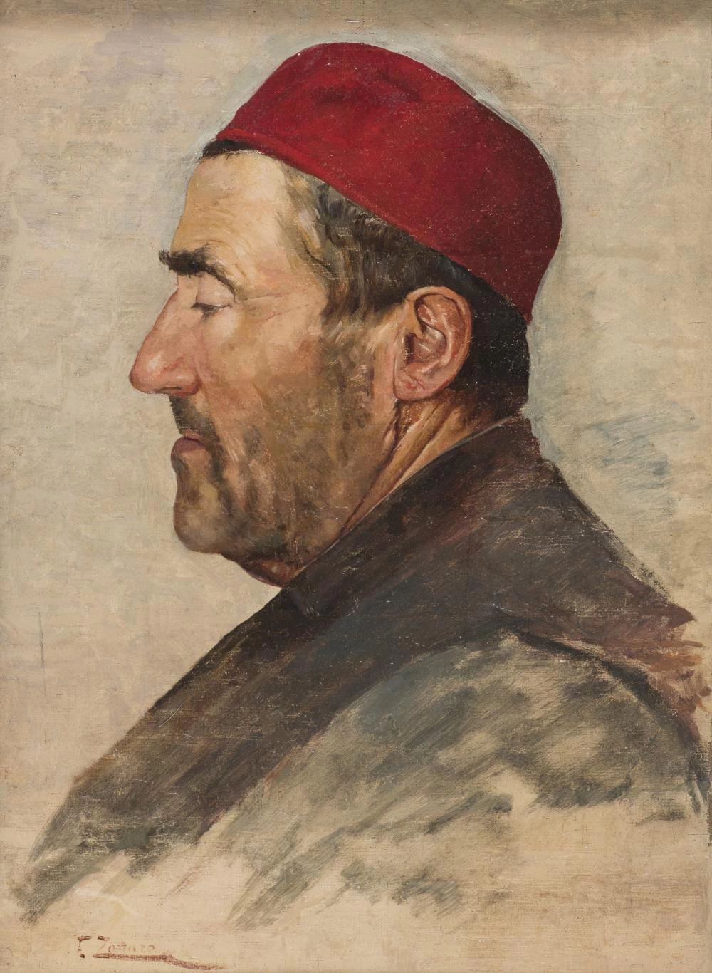 Profilo di uomo
